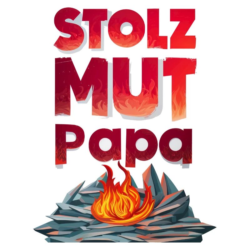 Fire Brigade Dad Pride Courage Strength Gift Idea