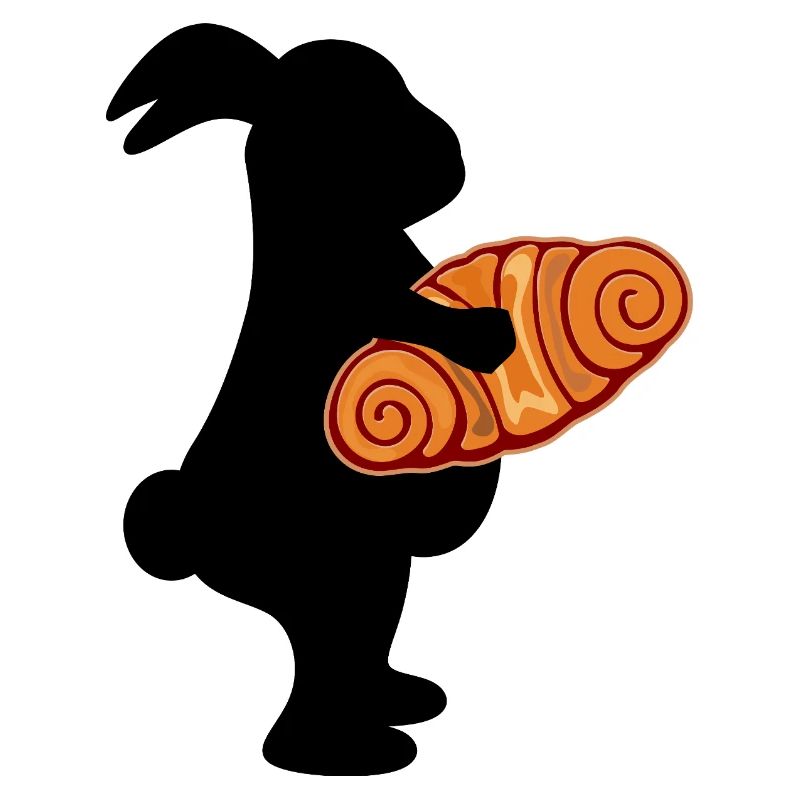Easter Bunny Bunny Franzbrötchen