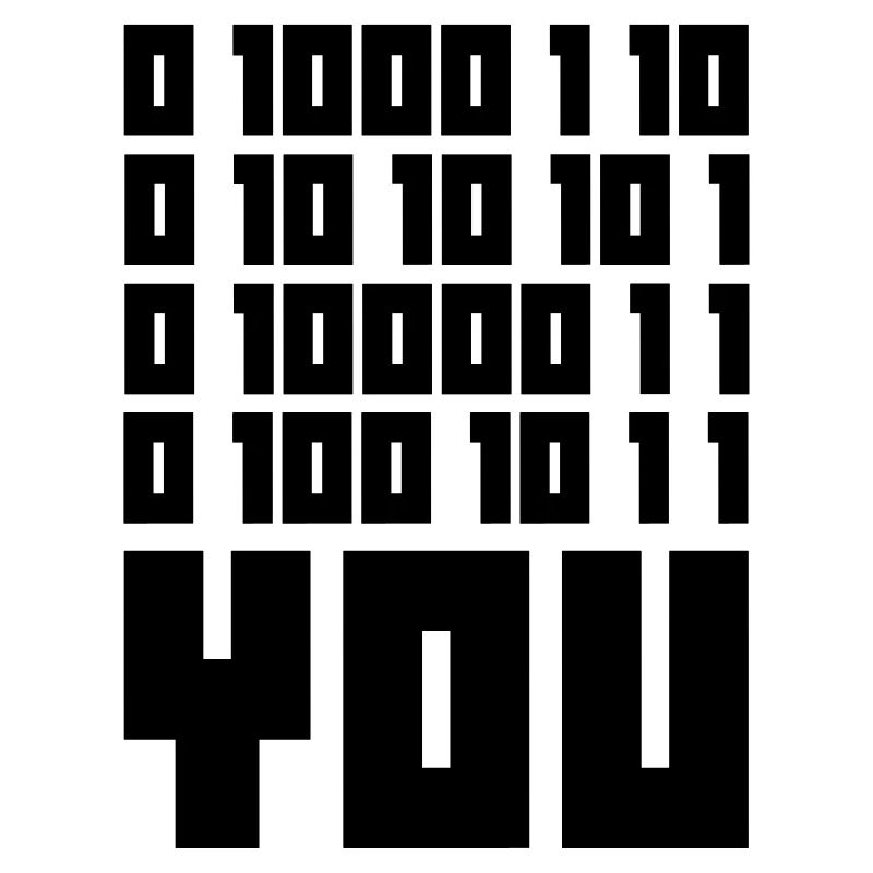 Binärcode F**k YOU – Geek Code & Nerd Humor