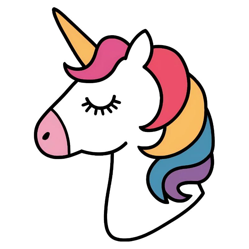 Regenbogen-Einhorn
