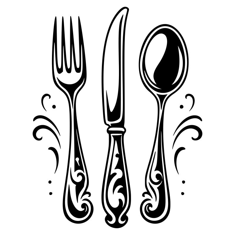 couverts de table
