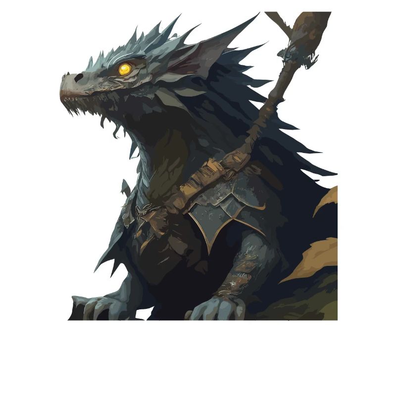 Drachenkrieger Illustration