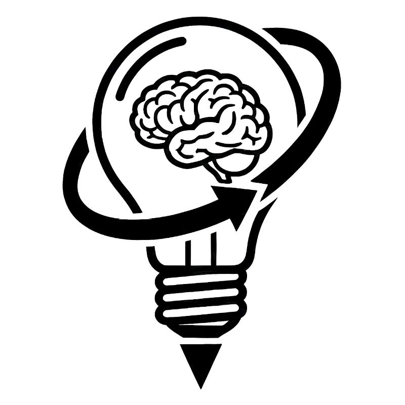 The brain and the lamp – a creative idea