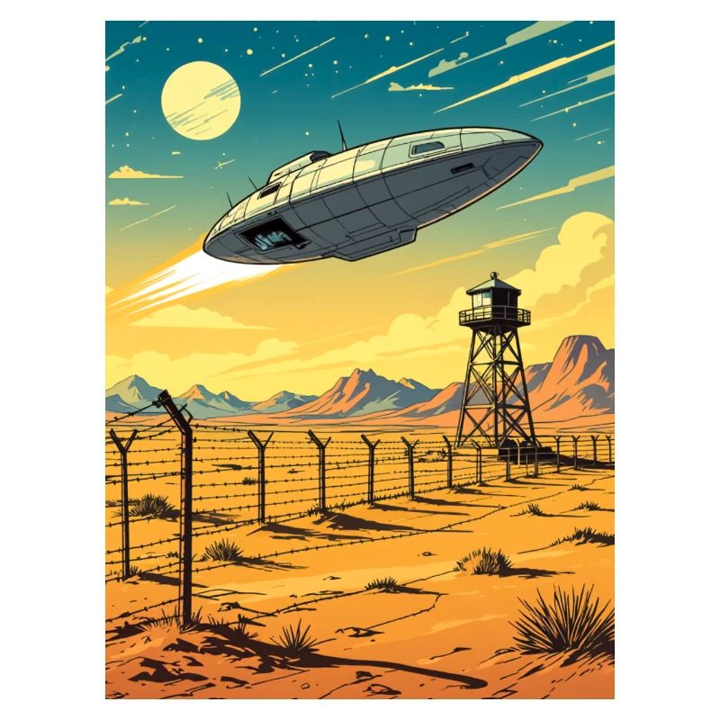 Zone 51 – La base interdite du désert