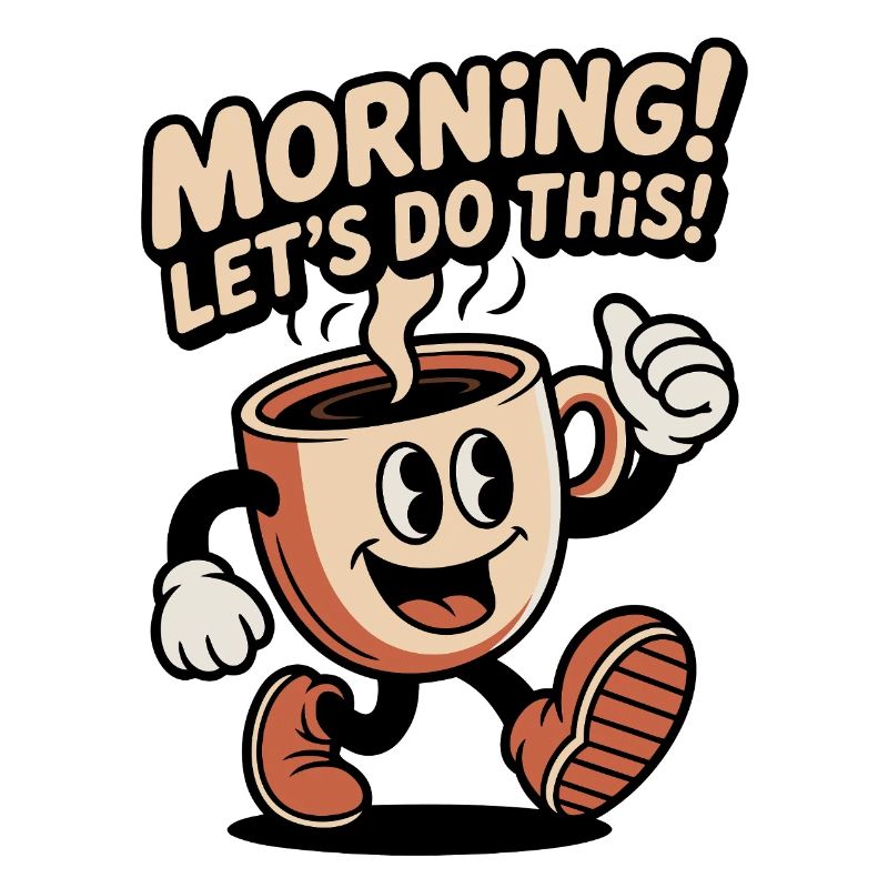 Morgen Kaffee Motivation