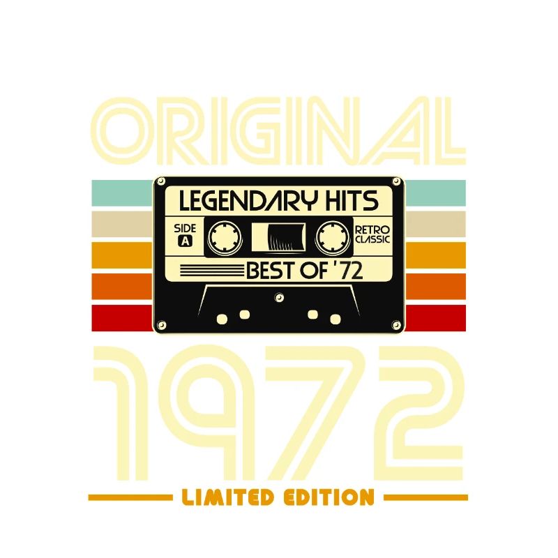 Cassette Originale 1972 Rétro