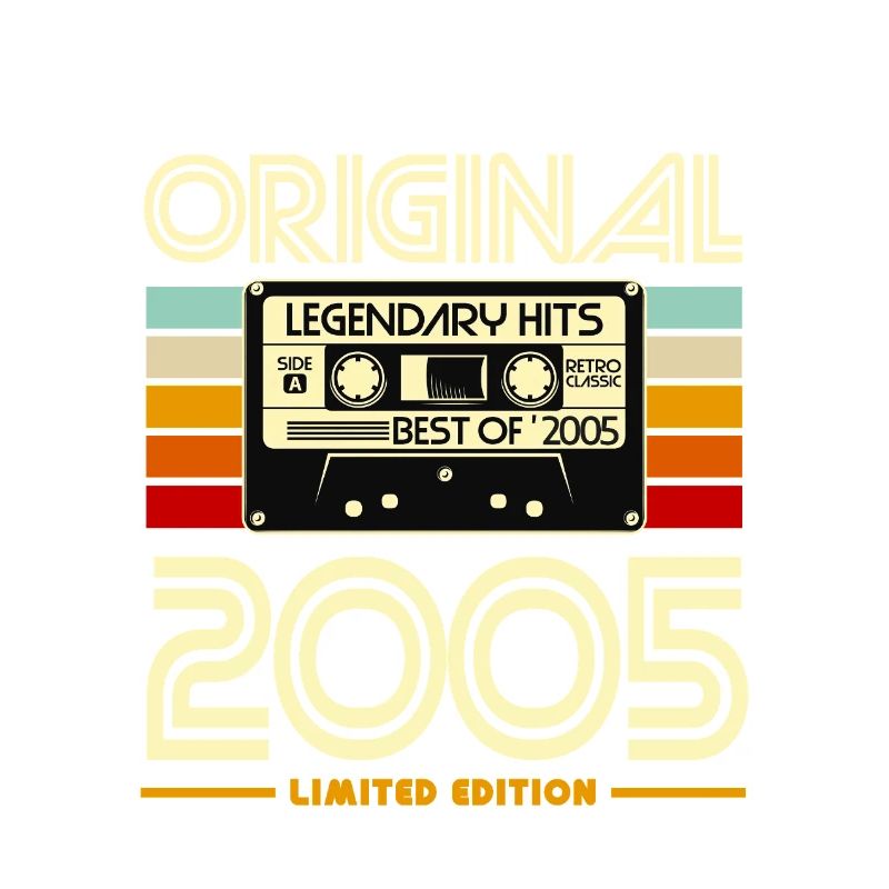 Original 2005 Cassette Retro