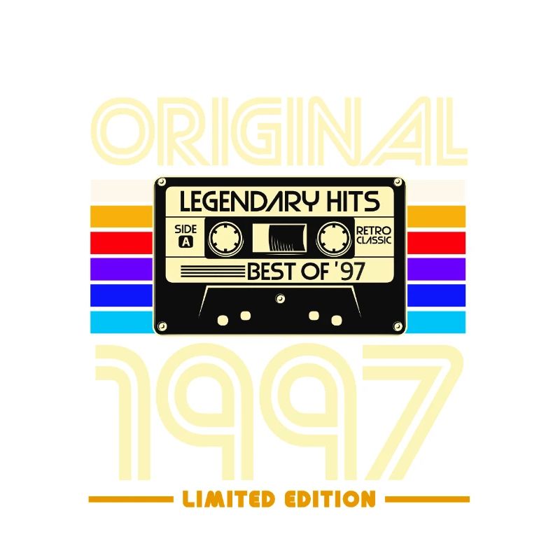 Original 1997 Hits Retro Cassette