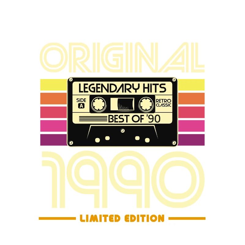Original 1990 Retro Cassette