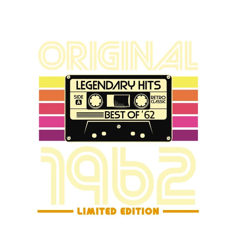 Original 1962 Cassette Retro