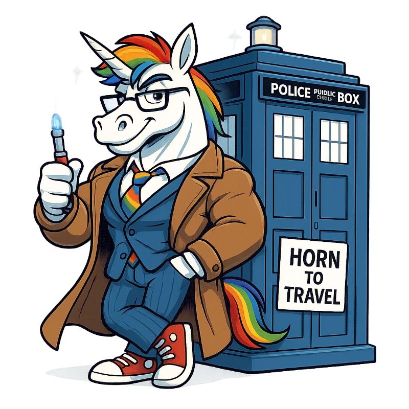 Zeitreisendes Einhorn