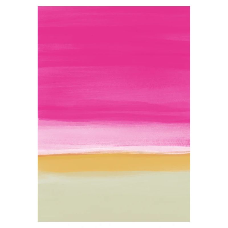 Line study pink yellow