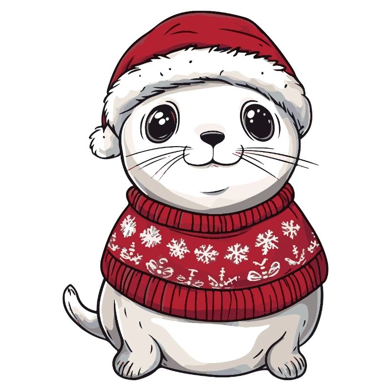 Noël de l’animal du phoque