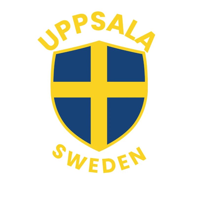 Emblème de Suède de l’écu d’Uppsala