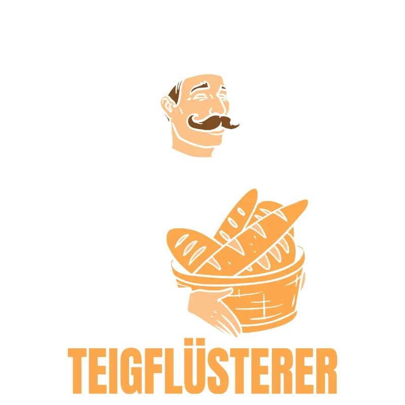 Bäcker Brotkorb Bäckermütze Teigflüsterer