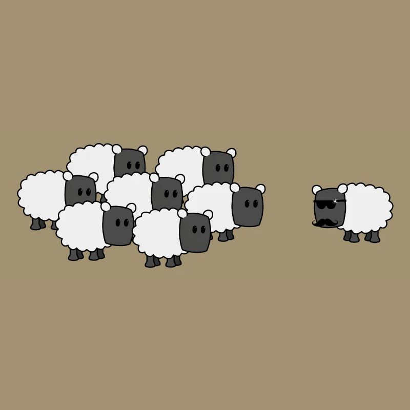 Be a cool sheep