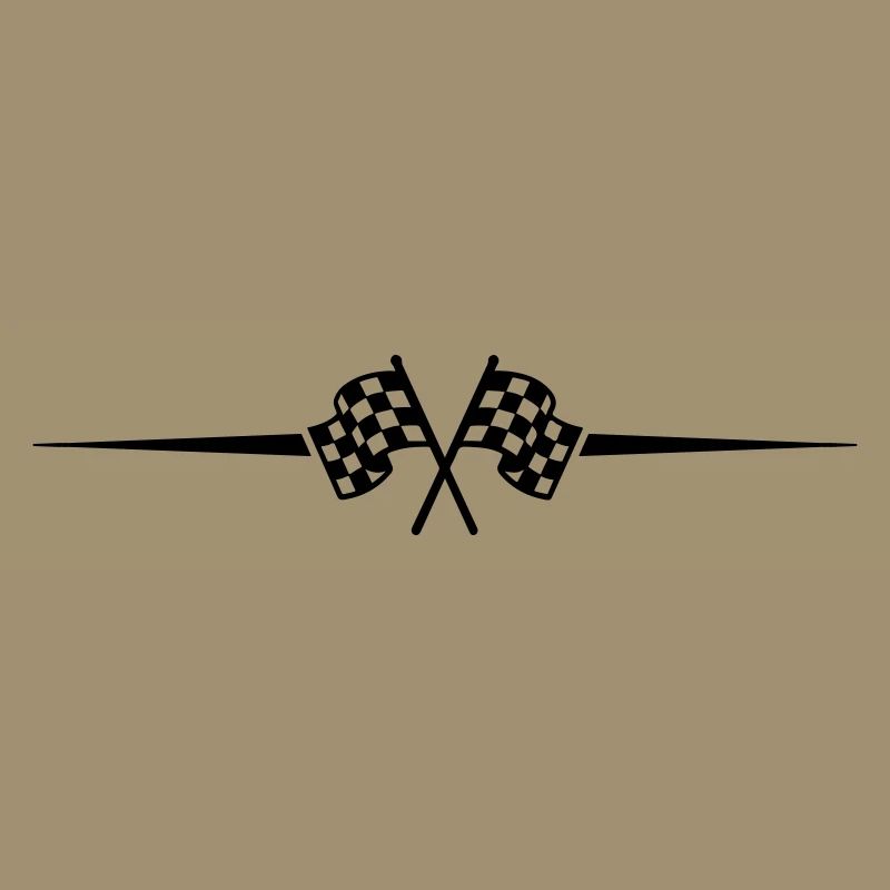 Icône de course de drapeau de course