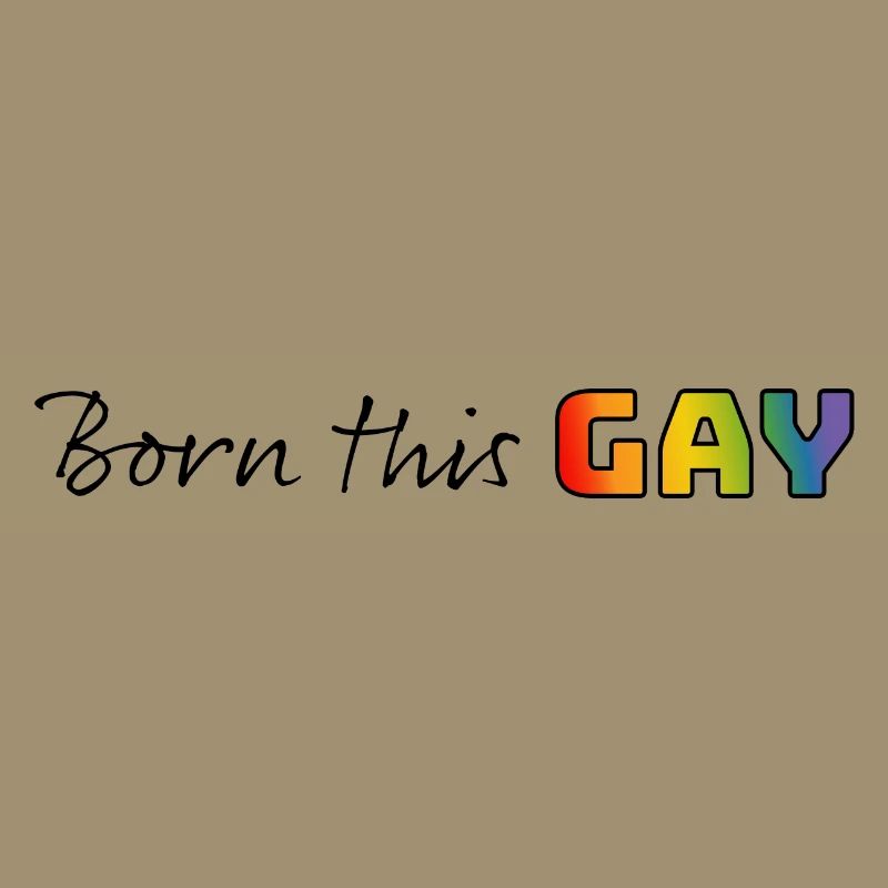 Rainbow born this gay