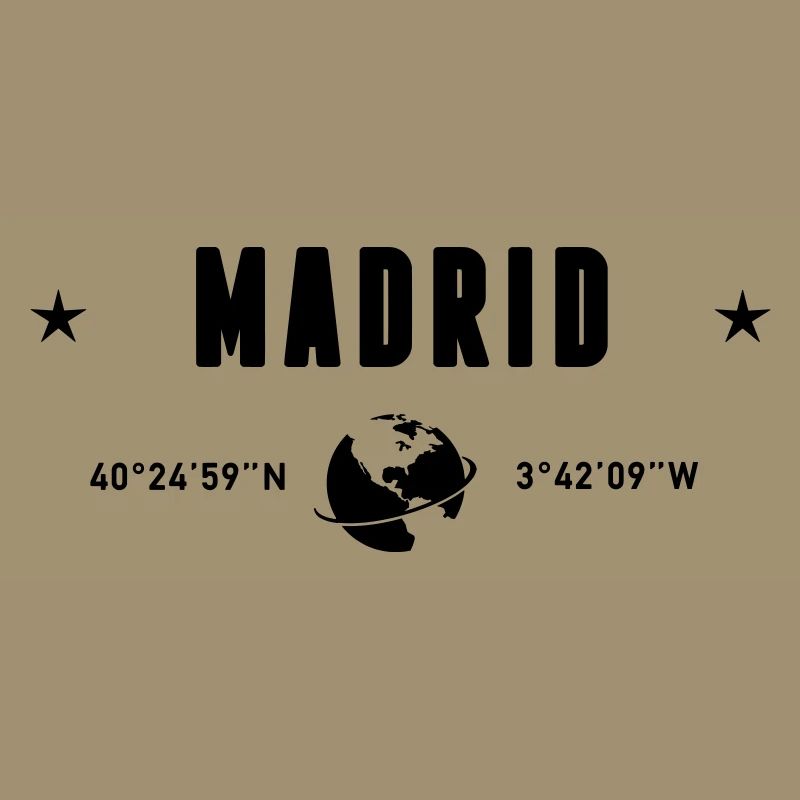 Madrid Spain Coordinates Planet Earth