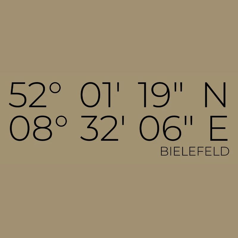 Coordinates Bielefeld