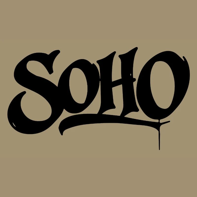 Conception de t-shirts graffiti Soho