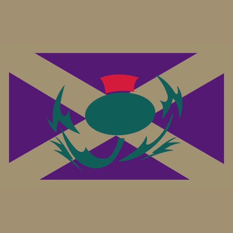 Drapeau écossais Thistle