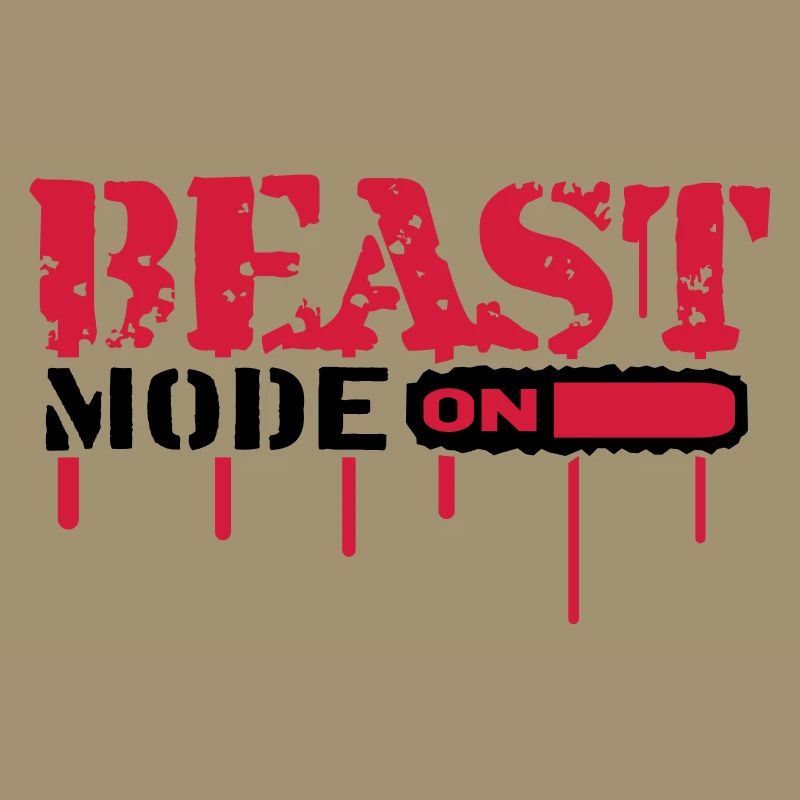 Beast Mode On An Blut Graffit