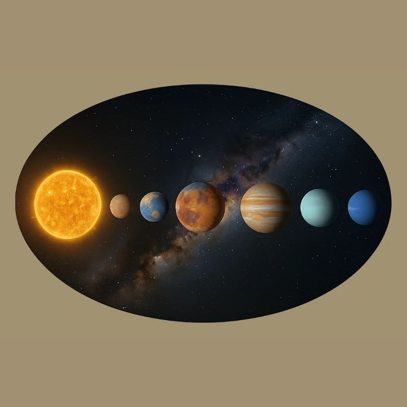Sun - Solar System - Planets