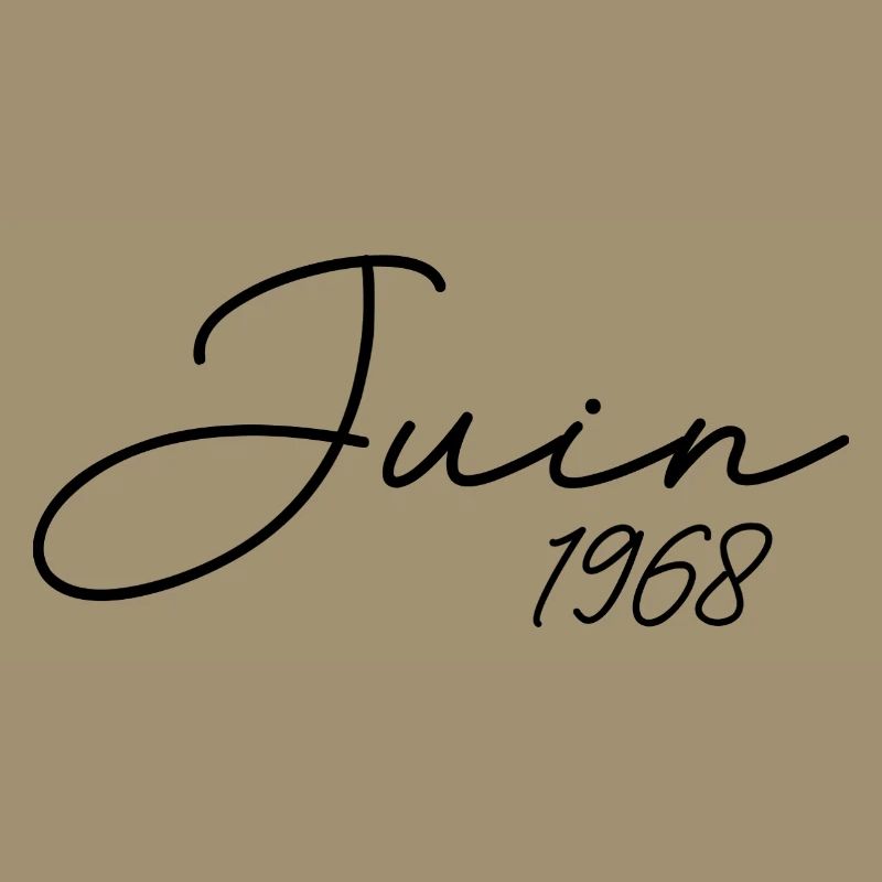 Geburtstag 1968 Juni 1968 Geschenk Juni 1968