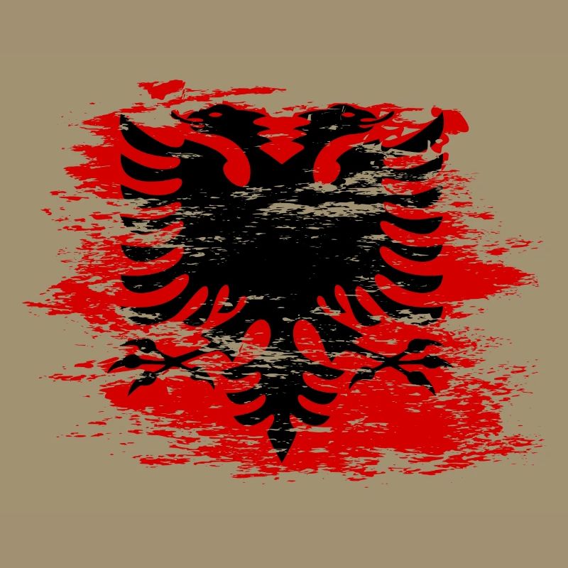 Drapeau de l’Albanie utilisé