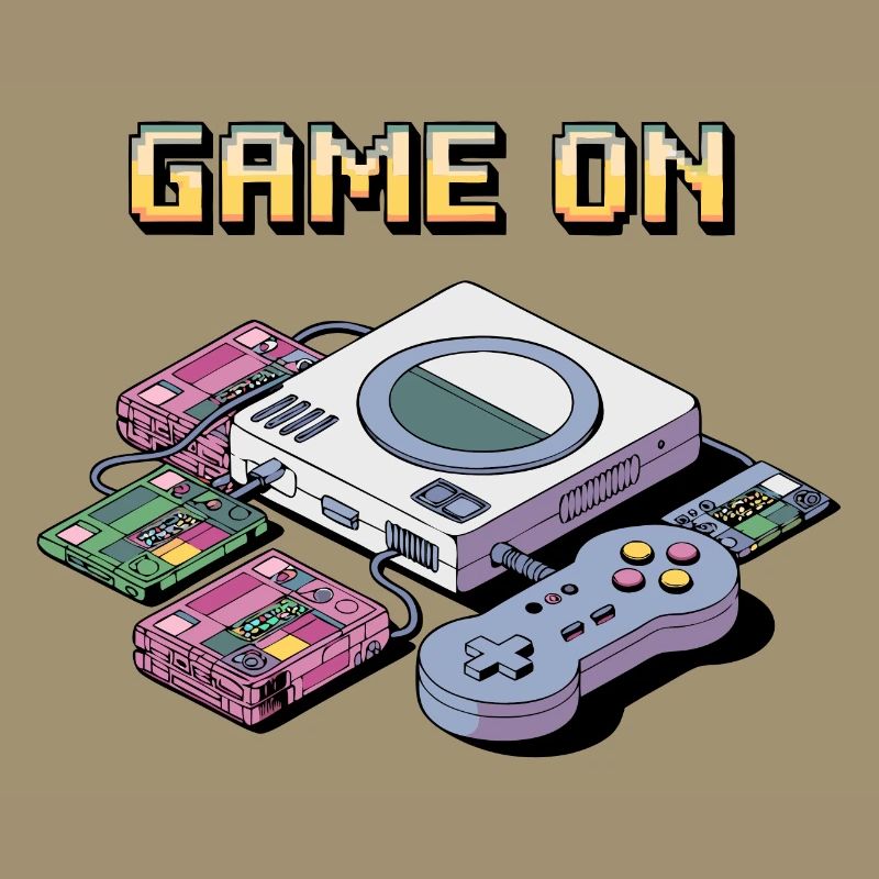 Conception de console de jeu rétro