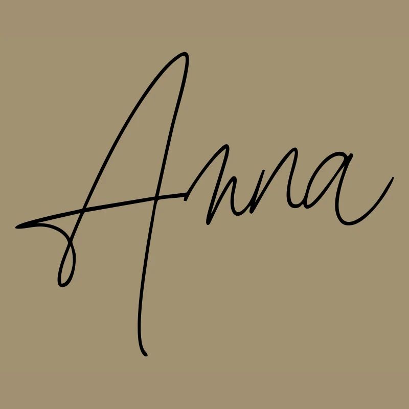 Anna / Handwriting Design
