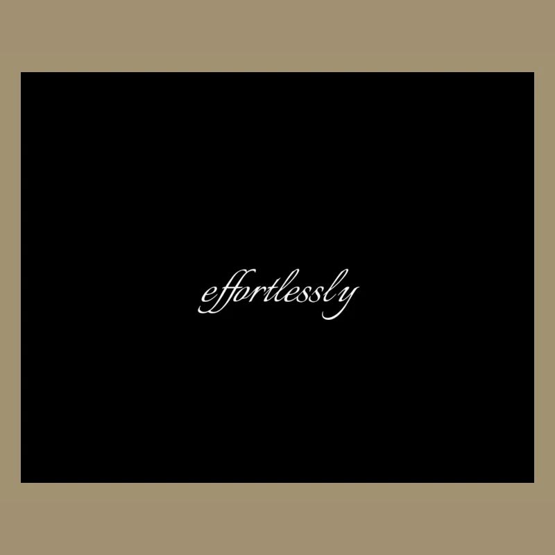 Effortlessly Elegant Script Typografie