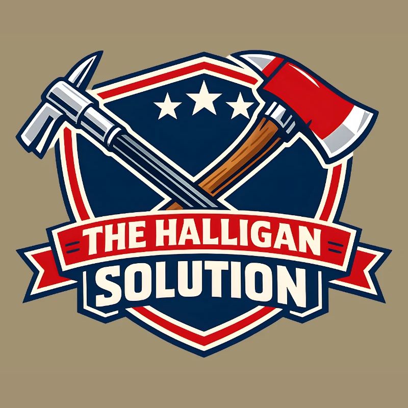 Halligan Solution Shield Graphic