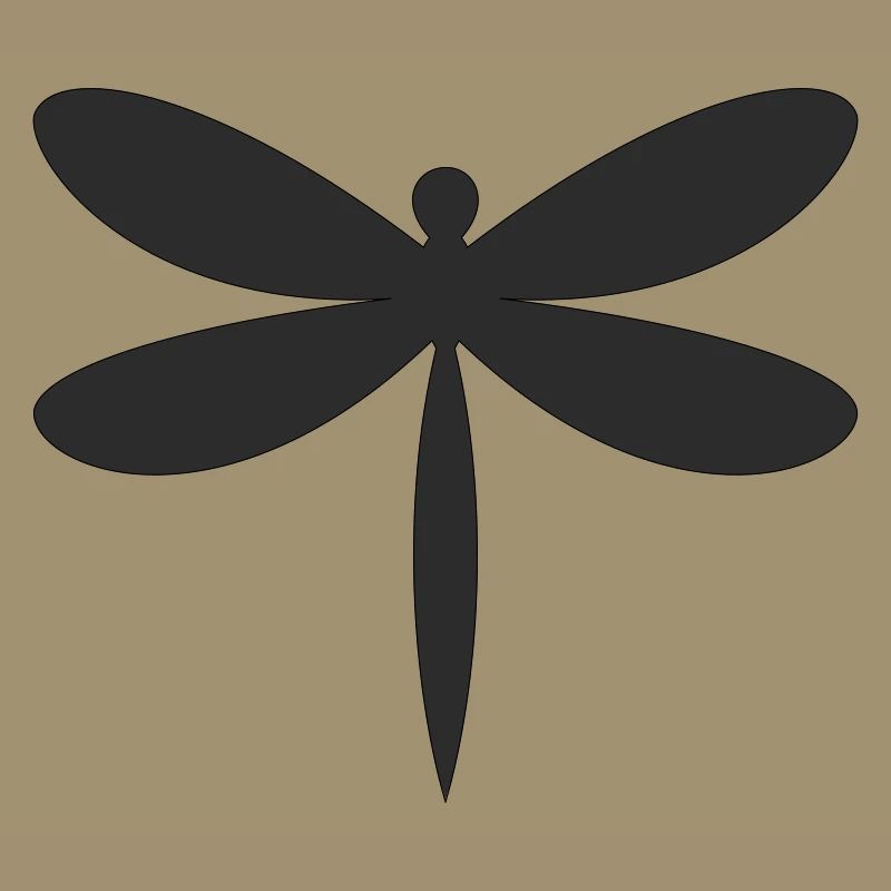 Dragonfly Silhouette