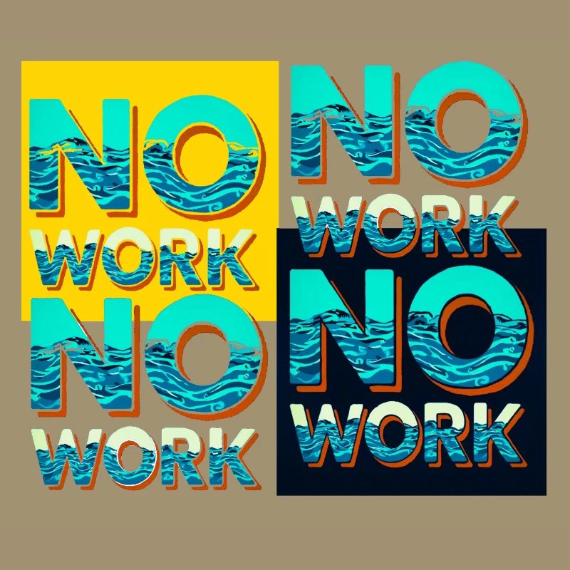No work with waves
