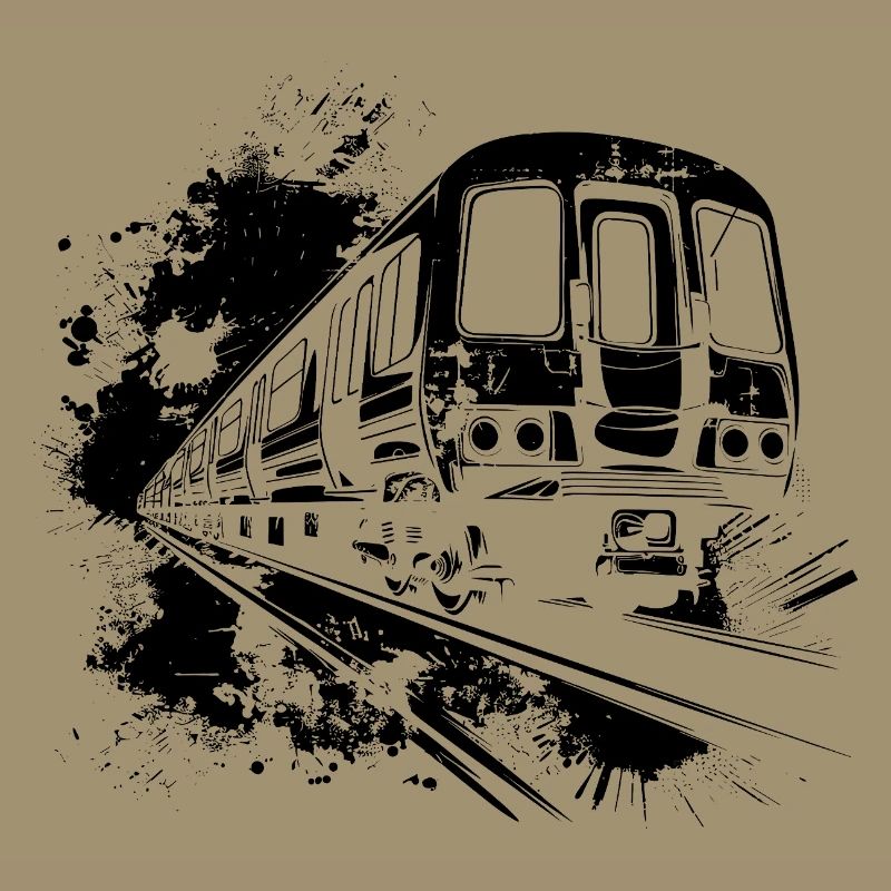 Train Paint Blobs