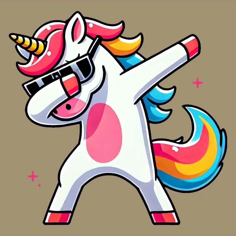 Dab Einhorn Dabbing Einhörner Unicorn Mädchen