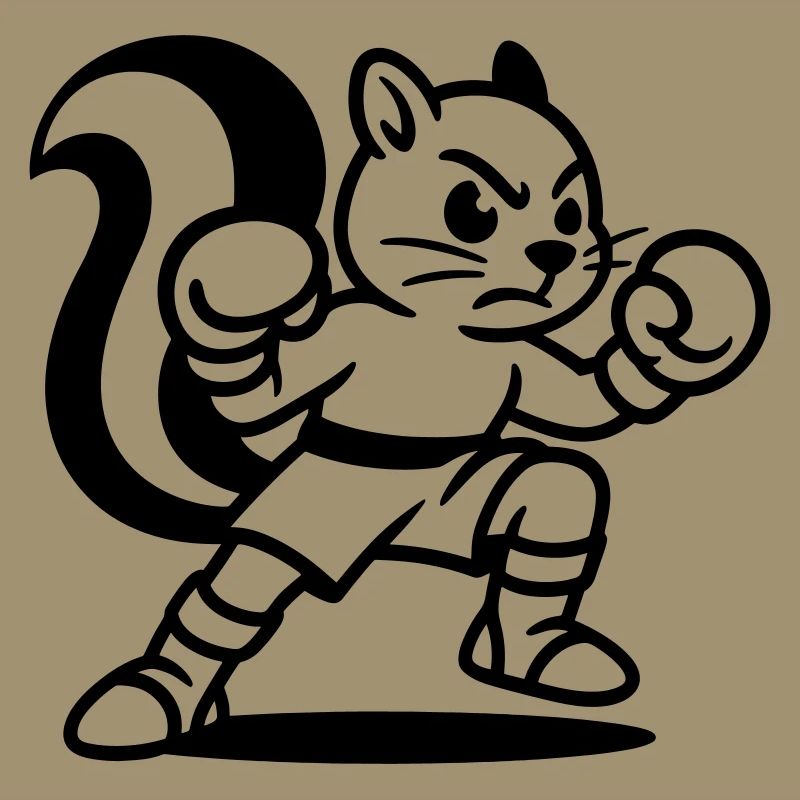 Boxer Eichhörnchen