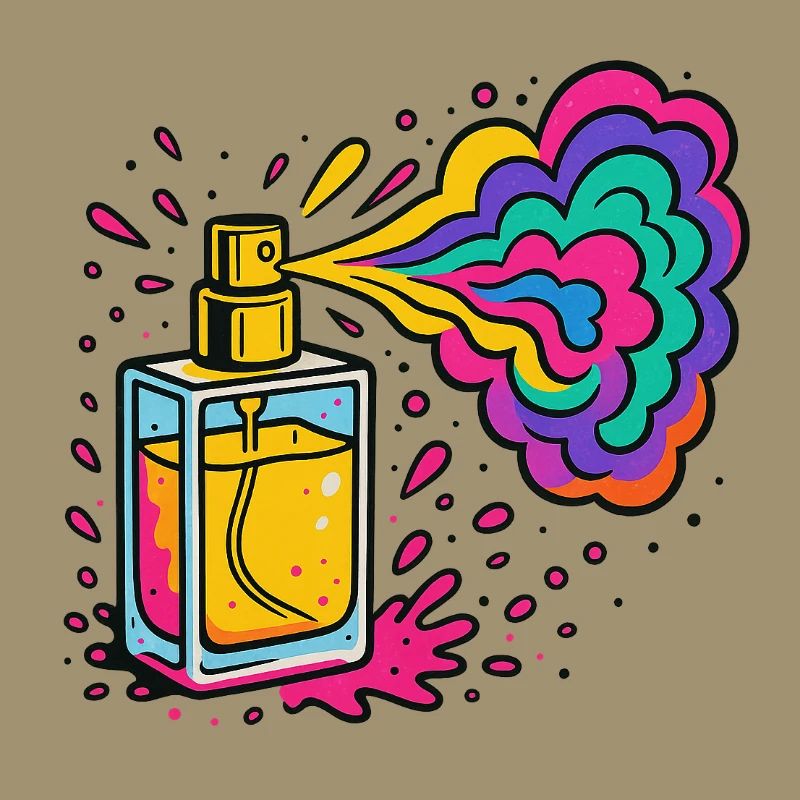 Neon Parfüm Farbexplosion