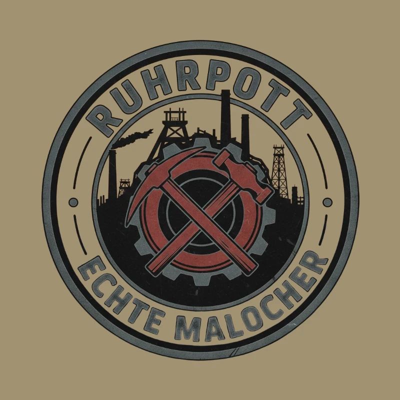 Ruhrpott Echte Malocher Patch