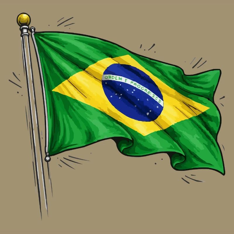 Drapeau du Brésil