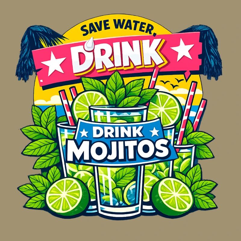 Sauvez l'eau, buvez Mojitos