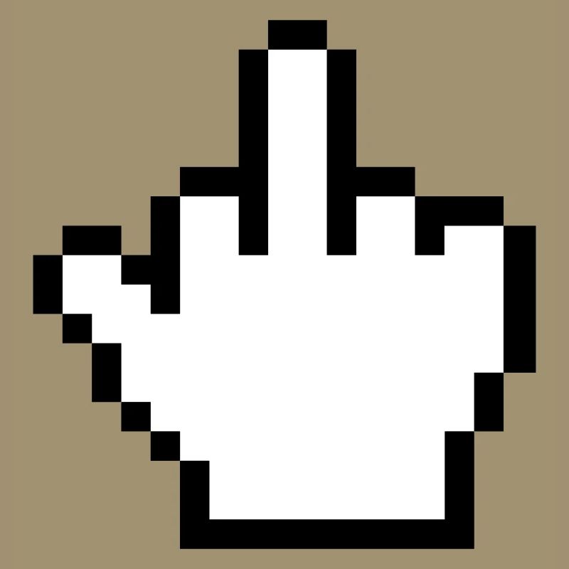 Mouse Hand Middle Finger Mouse Pointer