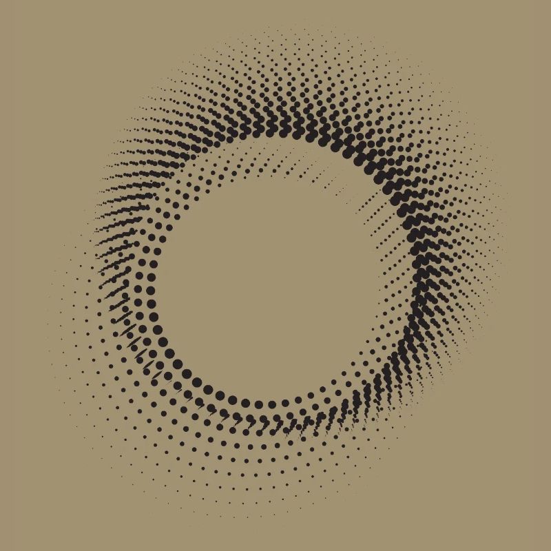 Halo Dot Ring Pattern