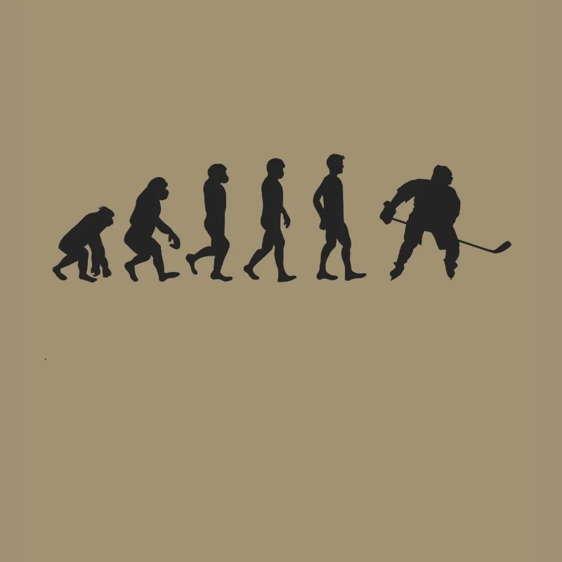 Evolution de hockey sur glace