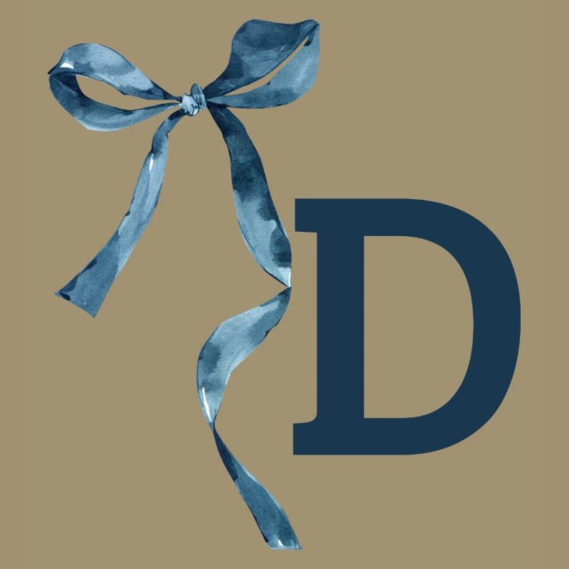 Monogramm Geschenkidee