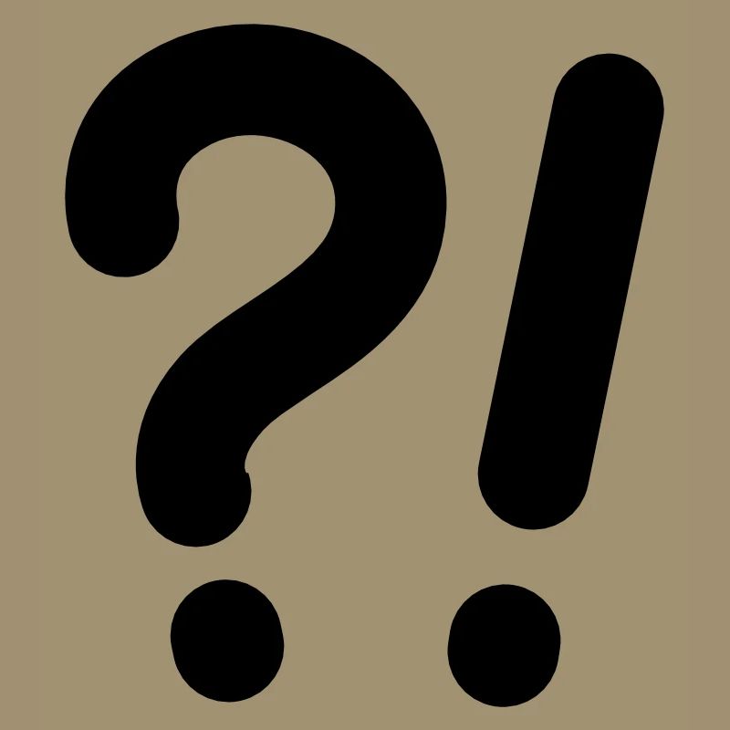 Points d’interrogation et points d’exclamation