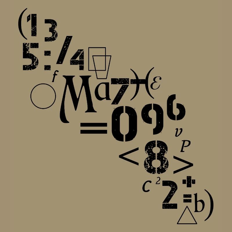Math Mathematician Analyst Numbers Symbols
