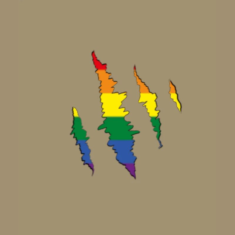 Griffe arc-en-ciel Scratch Trace